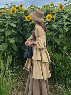 yuukaさん（レディース・155cm）の夏コーディネート