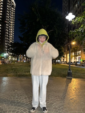 「UNIQLO（ユニクロ）のアイテム（トレンチコート）」を使った、sbさん（レディース・161cm）の冬コーディネート
