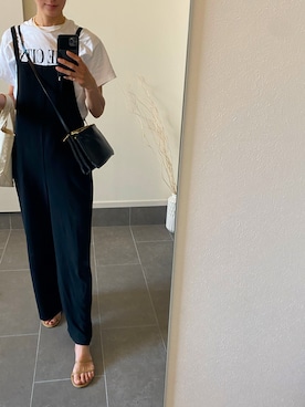 「UNITED ARROWS（ユナイテッドアローズ）のアイテム（サロペット/オーバーオール）」を使った、 YUKIさん（レディース・170cm）の夏コーディネート
