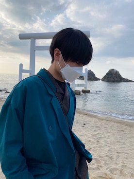 ゆーーーーさん（メンズ・164cm）の冬コーディネート