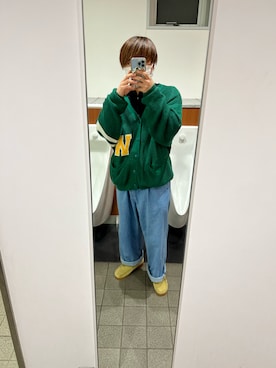 「低身長男子」｜ゆーーーーさん（メンズ・164cm）の秋コーディネート