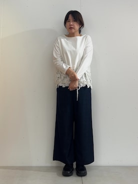 「アイテム（ブルゾン）」を使った、sudohさん（レディース・160cm）の秋コーディネート