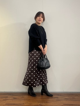 「BEARDSLEY（ビアズリー）のアイテム」を使った、sudohさん（レディース・160cm）の秋コーディネート