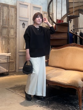 「BEARDSLEY（ビアズリー）のアイテム」を使った、sudohさん（レディース・160cm）の夏コーディネート