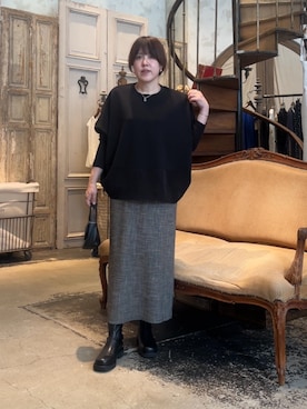 「BEARDSLEY（ビアズリー）のアイテム」を使った、sudohさん（レディース・160cm）の夏コーディネート