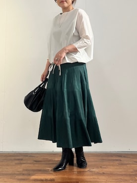 「BEARDSLEY（ビアズリー）のアイテム」を使った、sudohさん（レディース・160cm）の夏コーディネート
