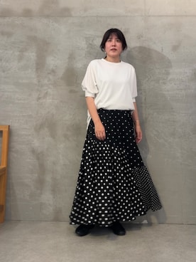 「アイテム（ピアス（両耳用））」を使った、sudohさん（レディース・160cm）の秋コーディネート