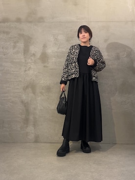 k*a様 BEARDSLEY ギャザーブルゾン美品 BEARDSLEY ギャザーブルゾン ブラック