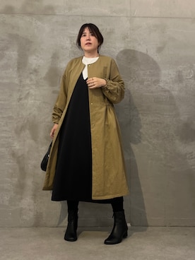 「BEARDSLEY（ビアズリー）のアイテム」を使った、sudohさん（レディース・160cm）の秋コーディネート