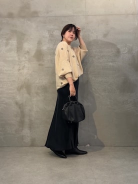 「アイテム（ボストンバッグ）」を使った、sudohさん（レディース・160cm）の夏コーディネート