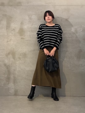 「BEARDSLEY（ビアズリー）のアイテム」を使った、sudohさん（レディース・160cm）の夏コーディネート