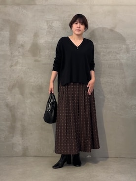 「BEARDSLEY（ビアズリー）のアイテム」を使った、sudohさん（レディース・160cm）の夏コーディネート