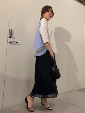 「BEARDSLEY（ビアズリー）のアイテム」を使った、sudohさん（レディース・160cm）の春コーディネート