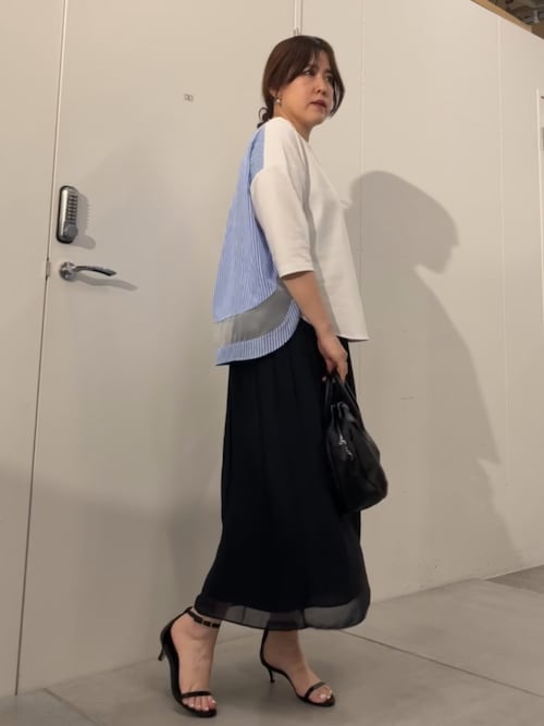 ラウンドキリカエストライププルオーバー