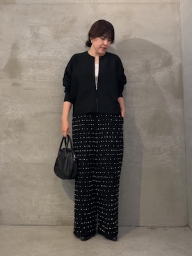 「アイテム（ボストンバッグ）」を使った、sudohさん（レディース・160cm）の夏コーディネート