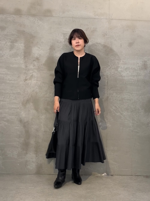 BEARDSLEY プリーツティアードスカート BEARDSLEY｜プリーツティアードスカート | Rakuten Fashion(楽天