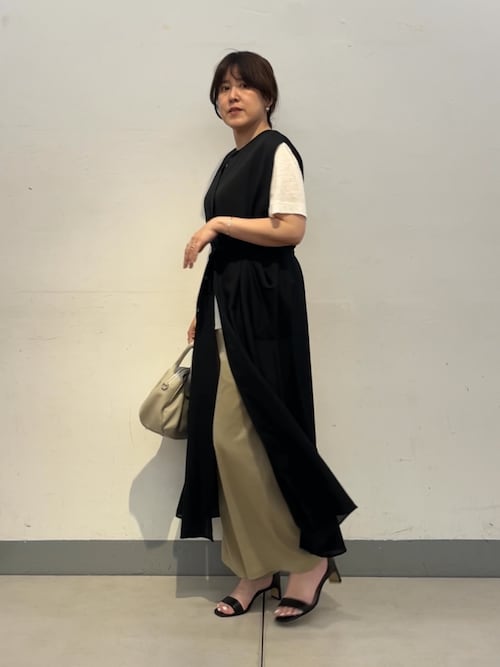 BEARDSLEY（ビアズリー）の「シアーロングジレ（ベスト）」 - WEAR
