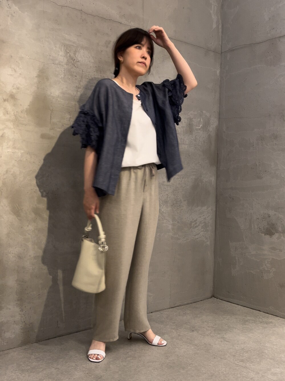 BEARDSLEY（ビアズリー）の「バテンレースブラウス（シャツ