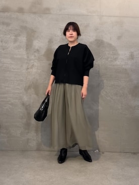 「アイテム（ボストンバッグ）」を使った、sudohさん（レディース・160cm）の夏コーディネート