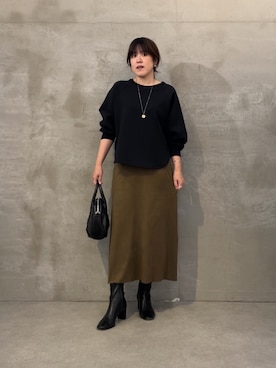 「アイテム（ネックレス）」を使った、sudohさん（レディース・160cm）の夏コーディネート