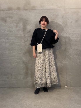 「BEARDSLEY（ビアズリー）のアイテム」を使った、sudohさん（レディース・160cm）の冬コーディネート