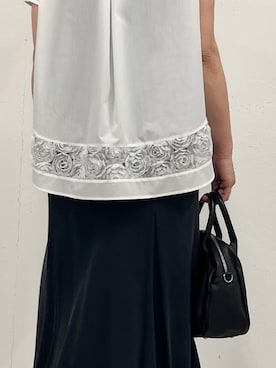 「BEARDSLEY（ビアズリー）のアイテム（スカート）」を使った、sudohさん（レディース・160cm）の春コーディネート
