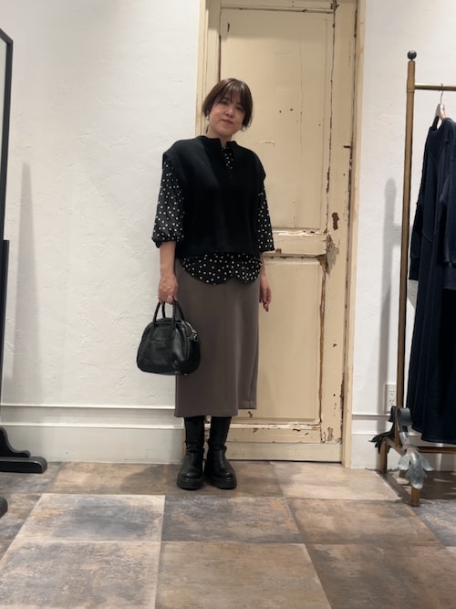 BEARDSLEY（ビアズリー） ブラウス シャツ ジレセットシャツ
