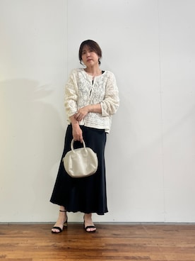 「アイテム（その他アウター）」を使った、sudohさん（レディース・160cm）の夏コーディネート