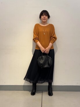 sudohさん（レディース・160cm）の秋コーディネート