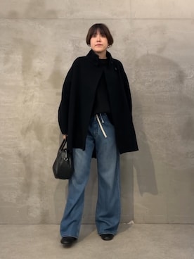 「アイテム（ボストンバッグ）」を使った、sudohさん（レディース・160cm）の夏コーディネート