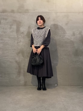 sudohさん（レディース・160cm）の冬コーディネート