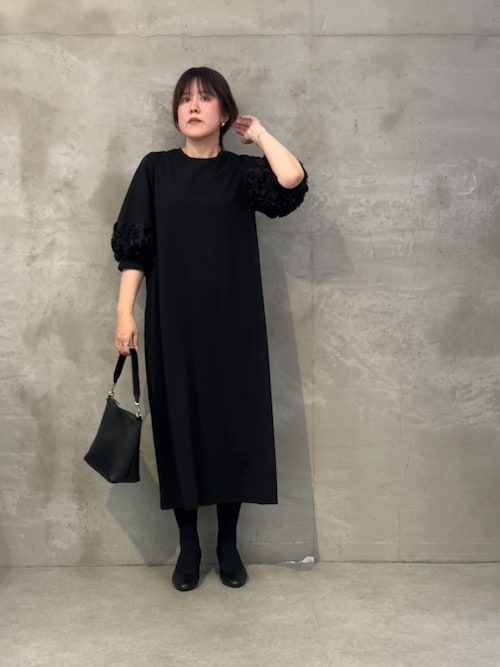 ソデフラワーワンピ（ワンピース）｜BEARDSLEY（ビアズリー）の