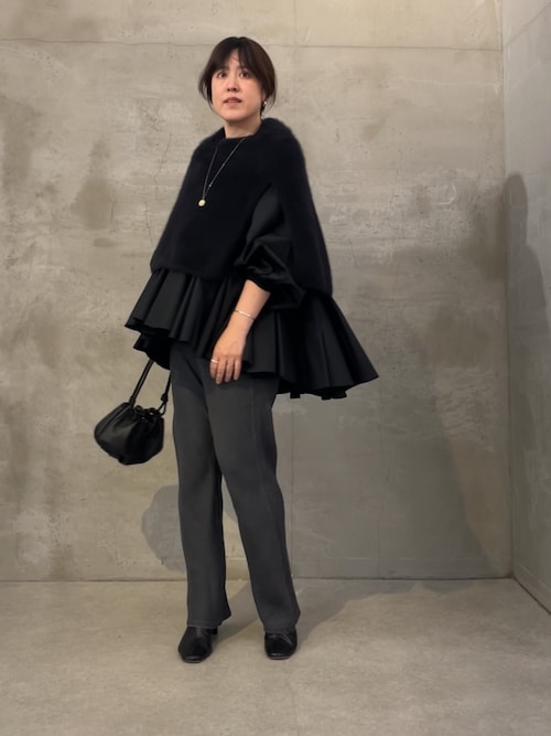 BEARDSLEY フレアパンツ セール】《15 quinze》レーヨンバイヤスフレアパンツ（その他