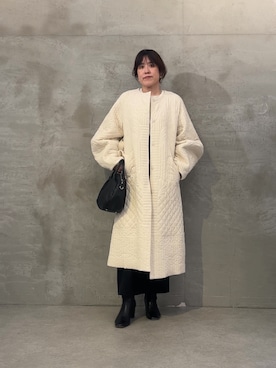 「アイテム（その他アウター）」を使った、sudohさん（レディース・160cm）の秋コーディネート
