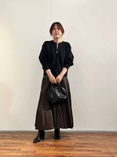 BEARDSLEY（ビアズリー） ロング スカート プリーツティアードスカート