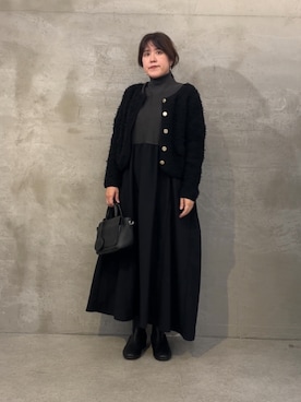 BEARDSLEY（ビアズリー）の「半袖ポンチョカーディガン（カーディガン