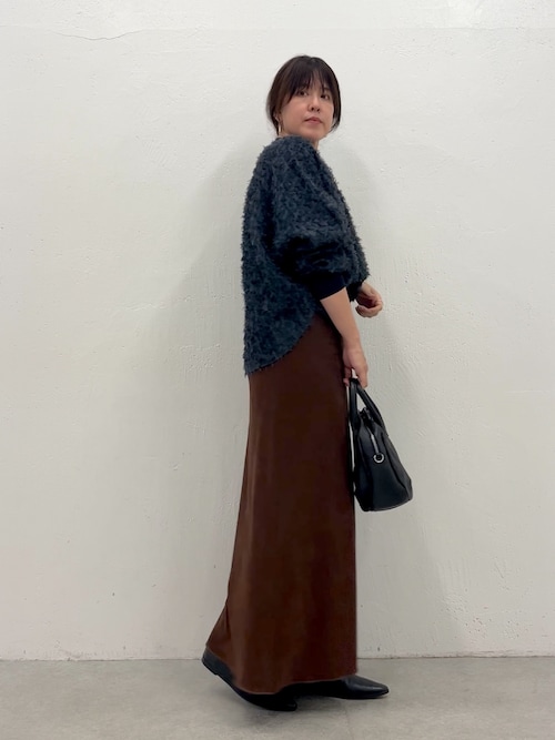 新品 BEARDSLEY 人気のロングスカート ビアズリー BEARDSLEY 《8/1(金)予約開始》ドットパッチワークロング