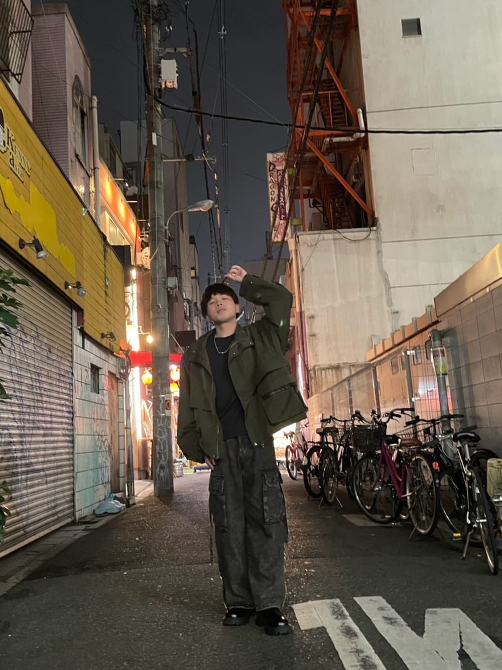 CASPER JOHN（キャスパージョン）の「Gimmick mountain parka
