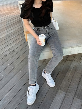 「shein」｜shioriさん（レディース・159cm）の夏コーディネート