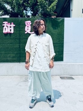 「TROPHY CLOTHING」｜Ú-Sêng Tânさん（メンズ・167cm）の春コーディネート