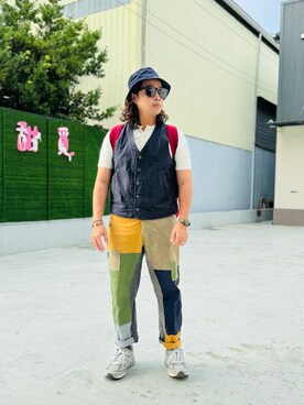 「Retrodandy」｜Ú-Sêng Tânさん（メンズ・167cm）の春コーディネート