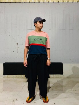「simple design」｜Ú-Sêng Tânさん（メンズ・167cm）の夏コーディネート