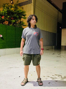 「Filter017（フィルターゼロイチナナ）のアイテム」を使った、Ú-Sêng Tânさん（メンズ・167cm）の夏コーディネート