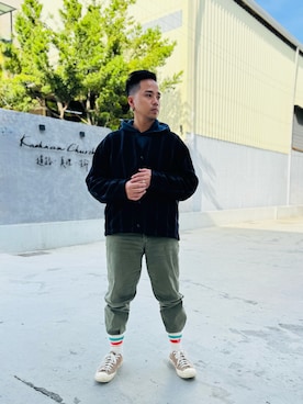 「アイテム（その他アウター）」を使った、Ú-Sêng Tânさん（メンズ・167cm・30代）の冬コーディネート