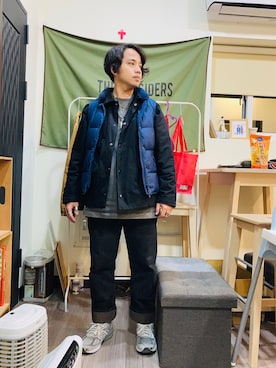 「TROPHY CLOTHING」｜Ú-Sêng Tânさん（メンズ・167cm）の冬コーディネート