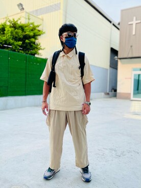 「simple design」｜Ú-Sêng Tânさん（メンズ・167cm）の秋コーディネート