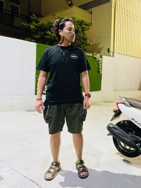 「Filter017（フィルターゼロイチナナ）のアイテム」を使った、Ú-Sêng Tânさん（メンズ・167cm）の春コーディネート