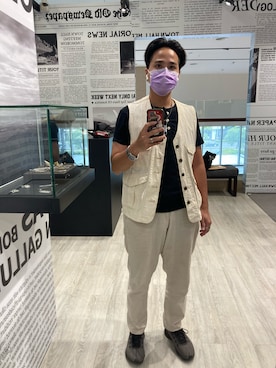 「TROPHY CLOTHING」｜Ú-Sêng Tânさん（メンズ・167cm）の夏コーディネート