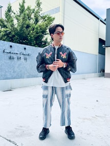 KAPITALのスカジャンを使った人気ファッションコーディネート - WEAR