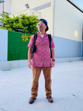 「vintage style」｜Ú-Sêng Tânさん（メンズ・167cm）の夏コーディネート